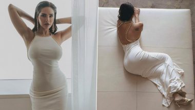 Esha Gupta Is a Total Bombshell in White Body-Hugging Gown (View Pics)